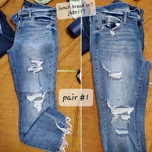 Judy Blue Jeans sizes 5,7 &9
